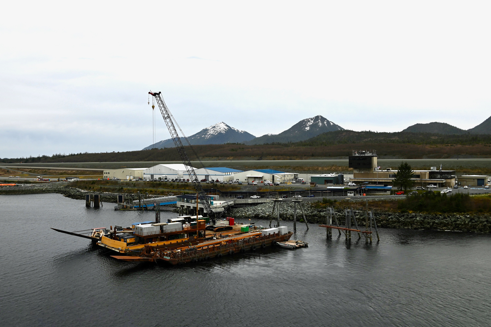 Alaska airport freight and intermodal cargo connections